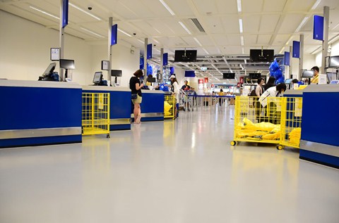 IKEA Furnish Hong Kong Store with Specialist Floor