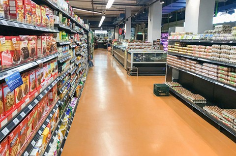 Flowcrete Asia Creates Old-World Feel in New Village Grocer