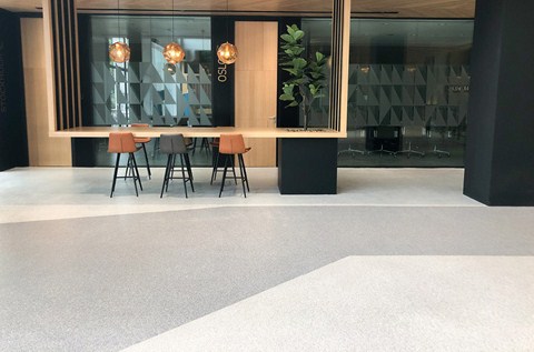 Modern Flooring for Nordic European Centre