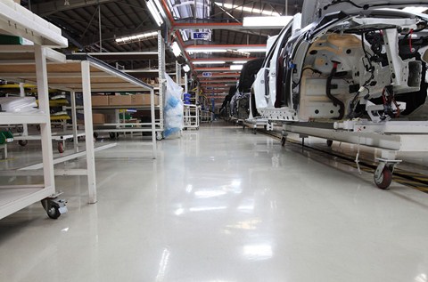 Hyundai Manufacturer Chooses Flowcrete Antistatic Flooring