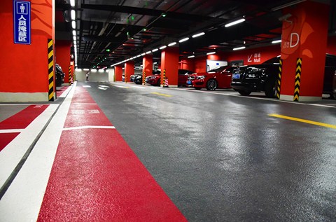 Specialist Car Park Coating Applied at Parc Central
