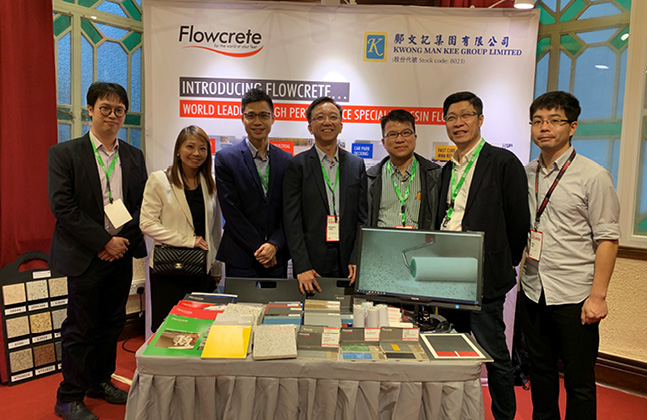 Flowcrete Hong Kong and KMK participate in BCI Equinox 2019