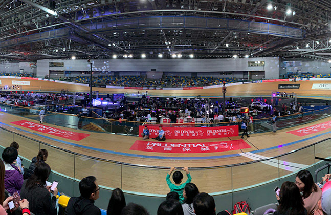 Events at the Hong Kong Velodrome have taken place on Flowcrete’s floors since the site was opened