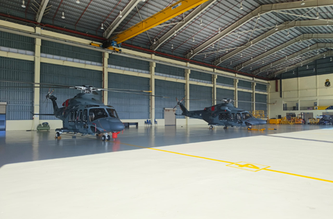 Royal Malaysian Navy Helicopter Hangar